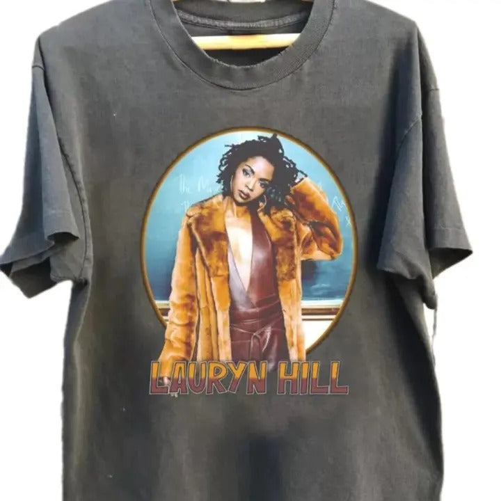NEW Lauryn Hill Graphic Tee Shirt Unisex, Retro 90s Music Tour Shirt, Gift for Fans Hoodie, Sweatshirt | UrbanDripWear.com