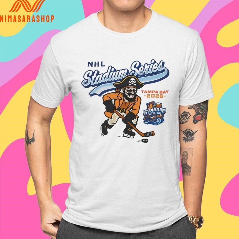 NHL Stadium Series Cream Ice Pirate Tampa Bay 2026 Shirts