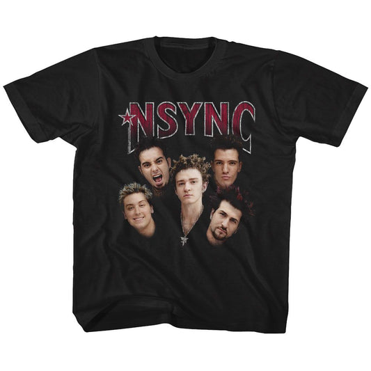 NSYNC Kids T-Shirt, GROUP SHOT