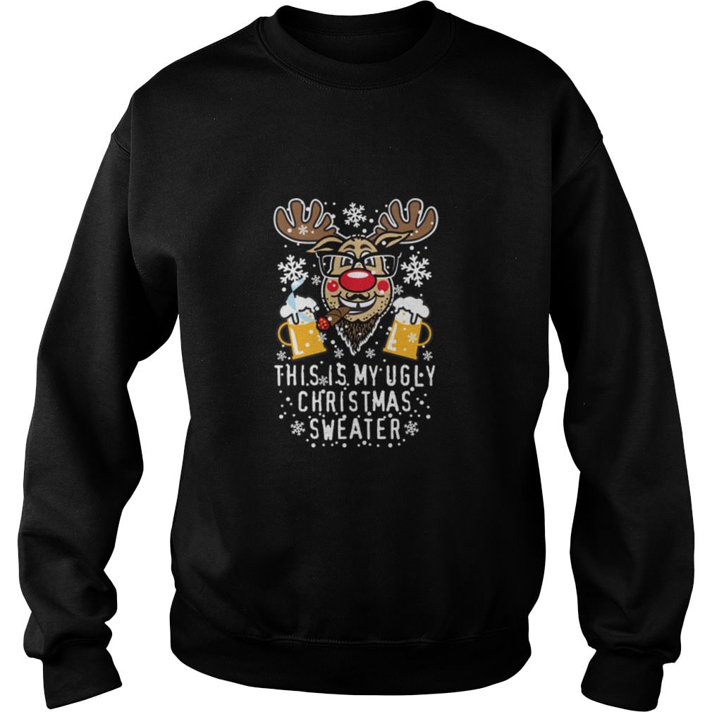 89 reindeer rudolph this my ugly christmas sweater