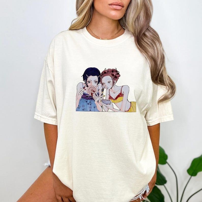 Nana Anime Merch | Nana And Hachi Shirt | Nana Osaki Manga Hoodie, Sweatshirt | UrbanDripWear.com