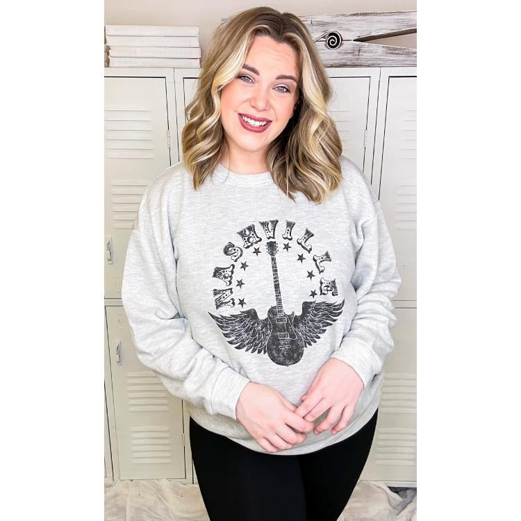 Nashville Guitar Sweatshirt T-Shirts, Hoodie | UrbanDripWear.com