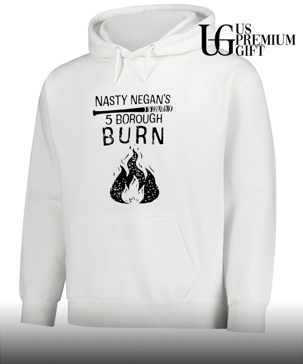 Nasty Negan 5 Borough Burn Baseball Bat shirt