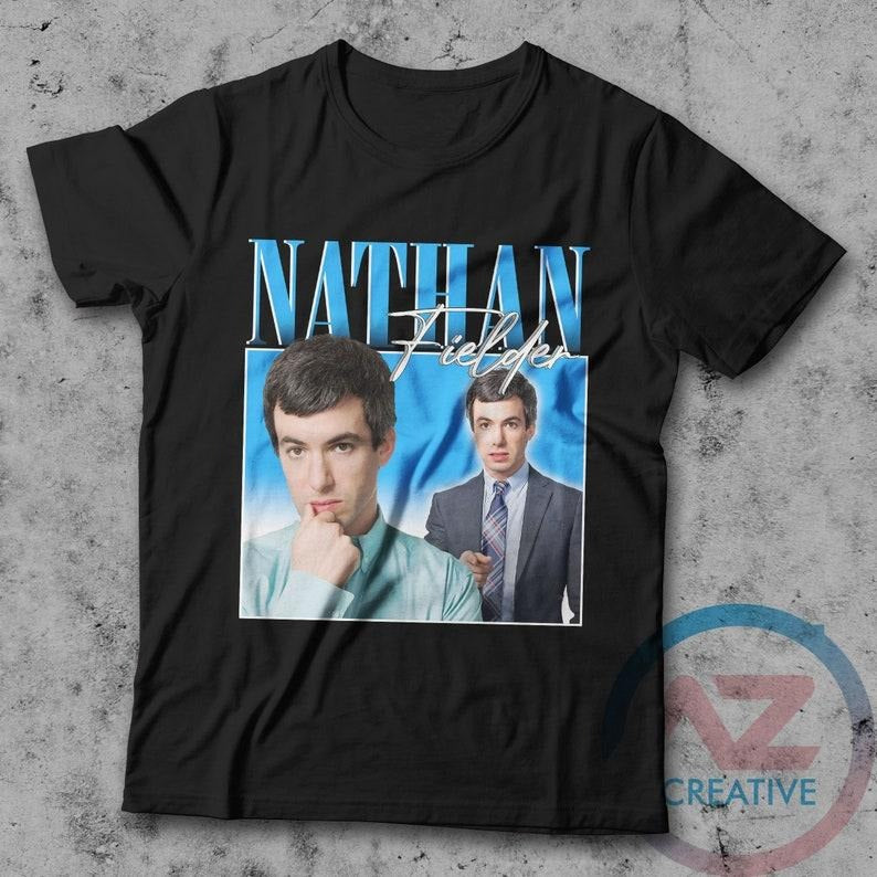 Nathan Fielder shirt homage Nathan Fielder vintage 90's clothing adult unisex New Men Women T-Shirt Birthday Gift Hoodie,...