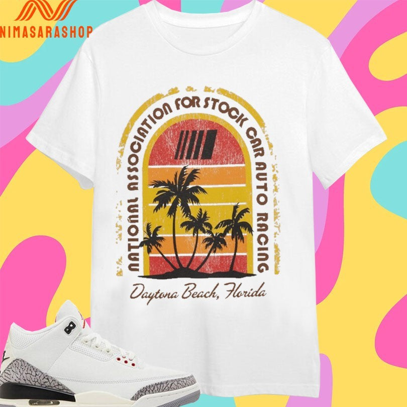 National Association For Stock Car Auto Racing Daytona Beach Florida Shirts