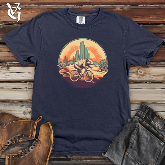Armadillo Pedal Power Scenic Ride Heavy Cotton Comfort Colors Tee