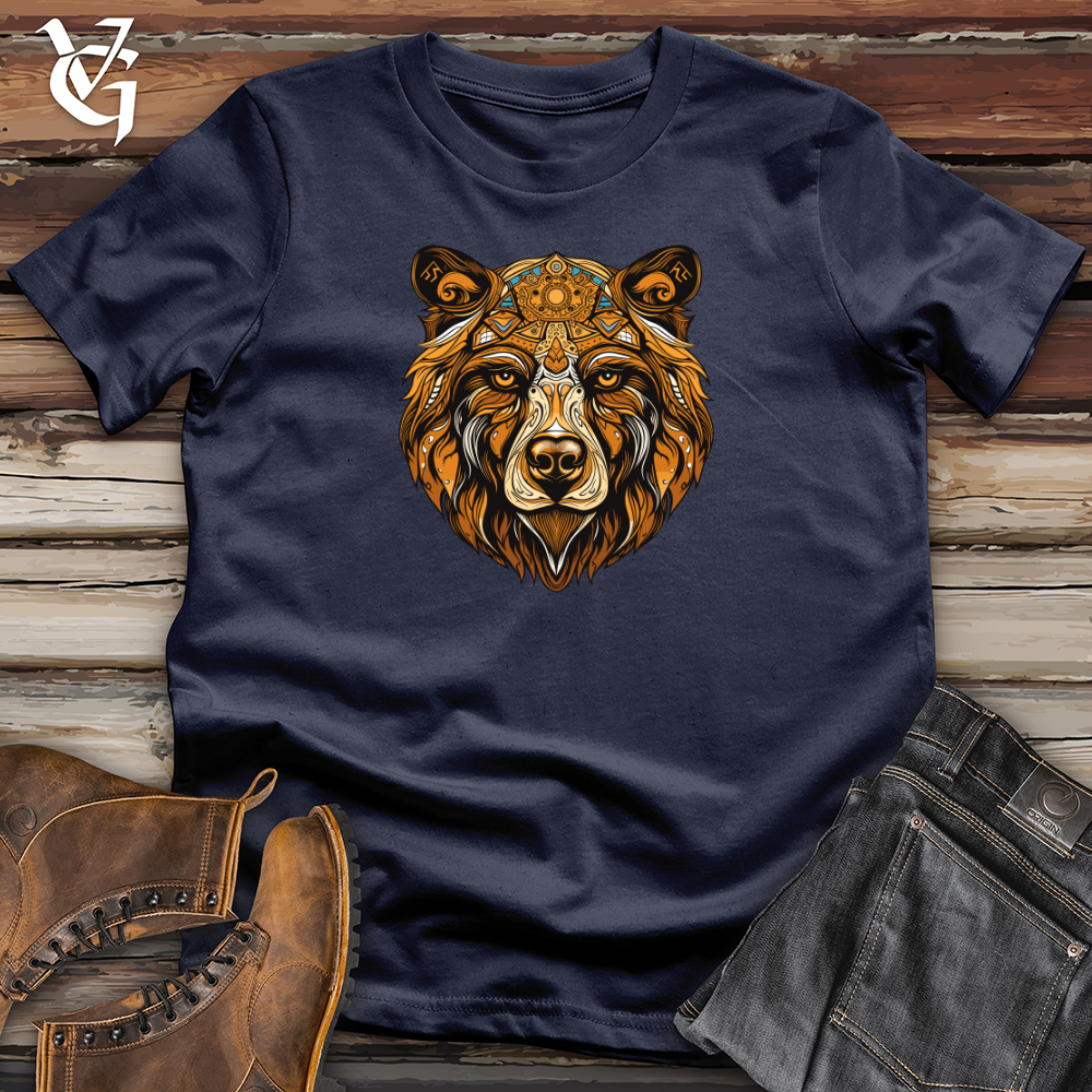 Vintage Viking Bear 01 Softstyle Tee