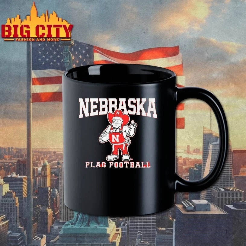 Nebraska Cornhuskers Flag Football T-shirt