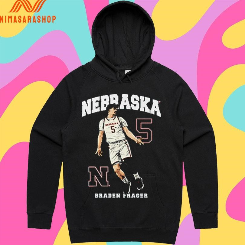 Nebraska Cornhuskers Men’s Basketball Braden Frange 5 Shirts