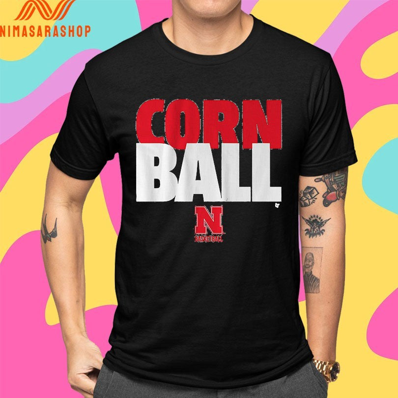 Nebraska Cornhuskers Men’s Basketball Corn Ball Shirts