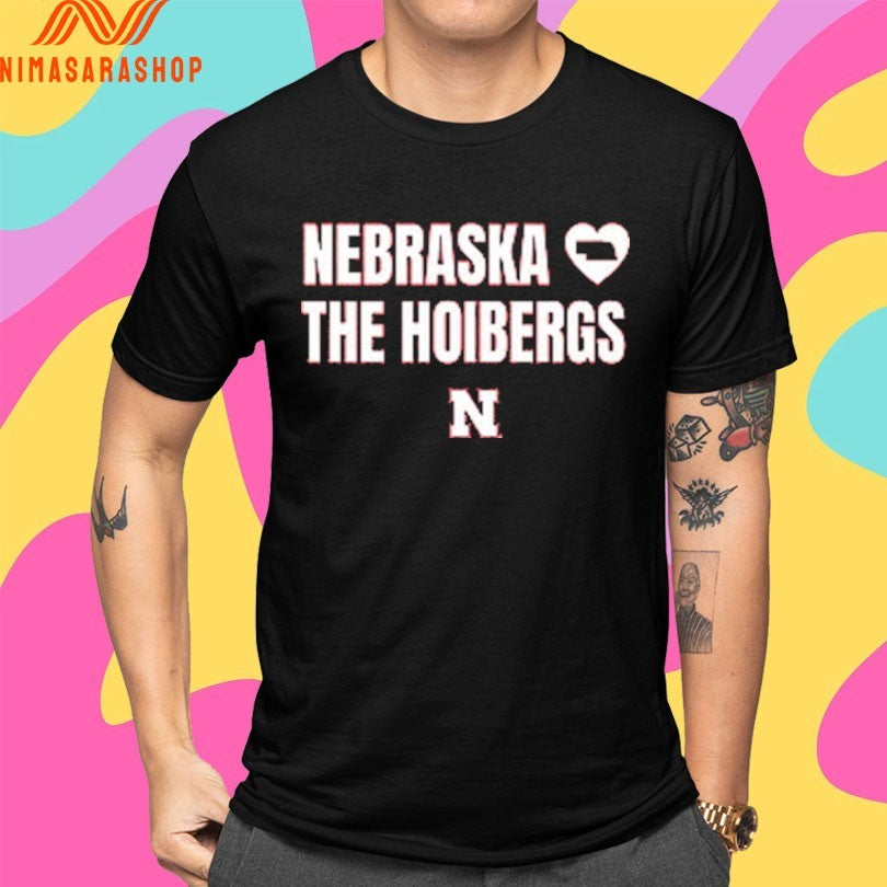 Nebraska Hearts The Hoibergs Shirts
