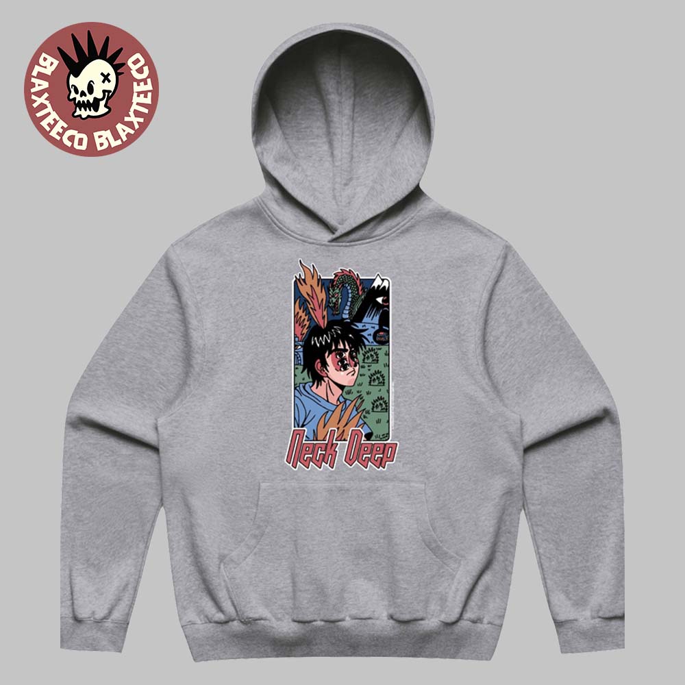 Neck Deep LNOTGY 10 Year Merch Collection Manga Hoodie