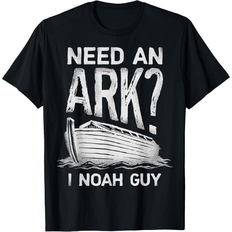 Need an Ark I Noah Guy Funny Christian Men Women Pun Humour T-Shirt Hoodie, Sweatshirt | UrbanDripWear.com
