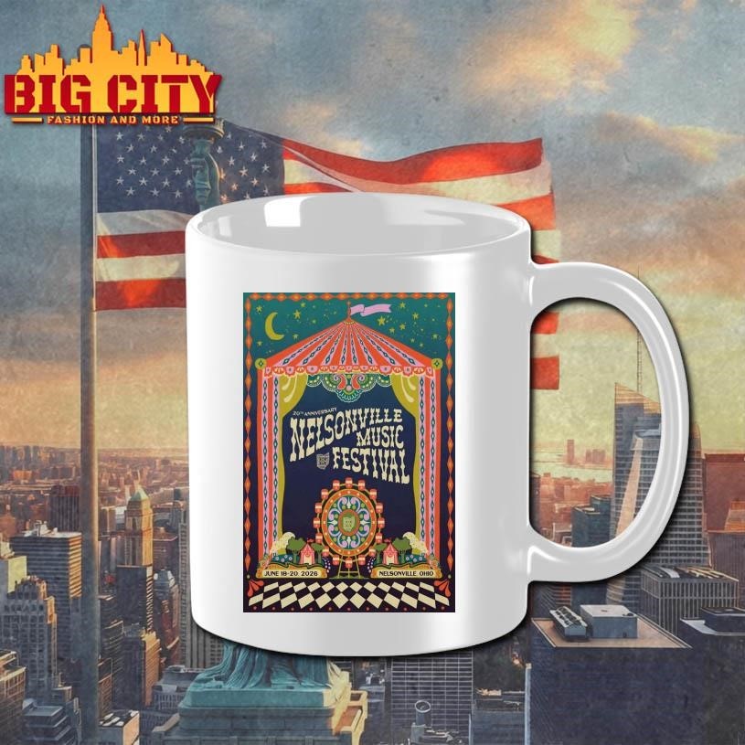 Nelsonville Music Festival Nelsonville OH June 18-20 2026 Poster Shirt