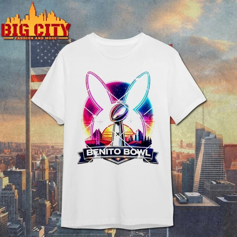 Neon City Sunset Benito Bowl t-shirt