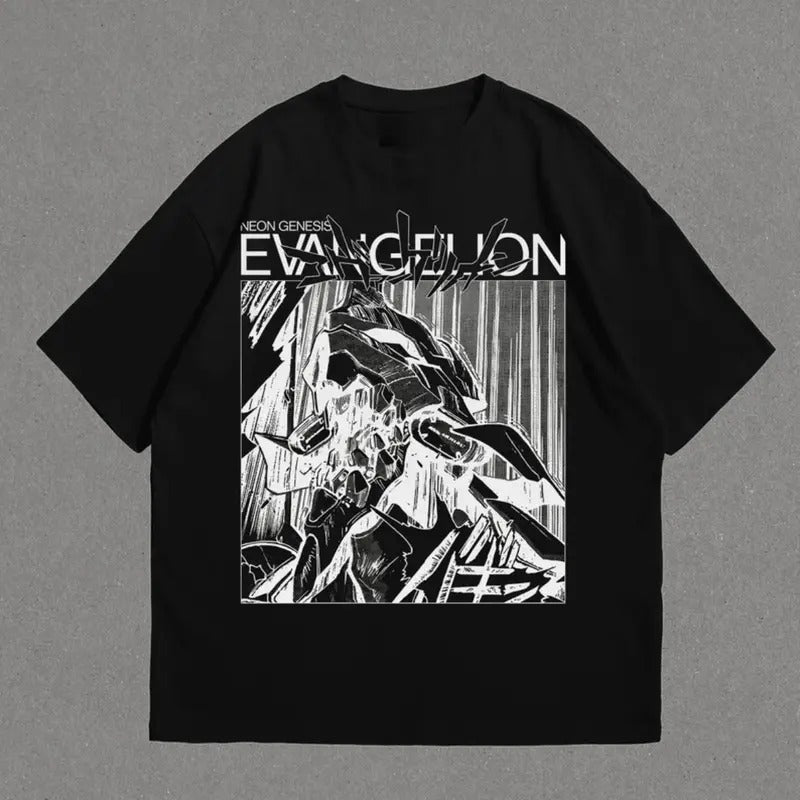 Neon Genesis Evangelion Shirt - Evangelion Merch - 90s Anime Tee