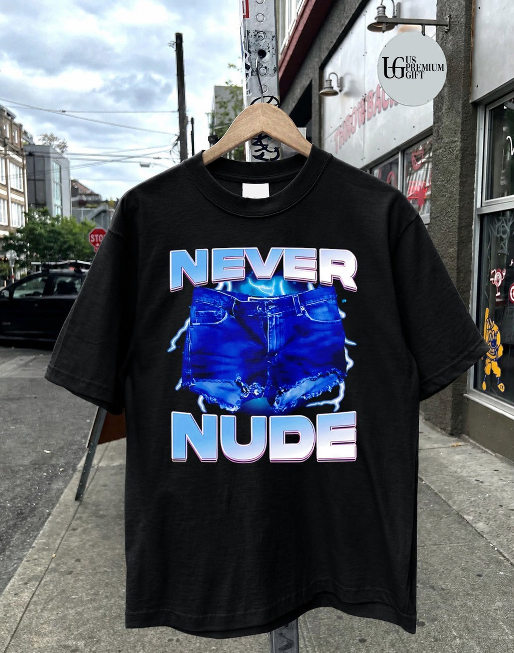 Never Nude Arrested Development Tobias Funke shirt