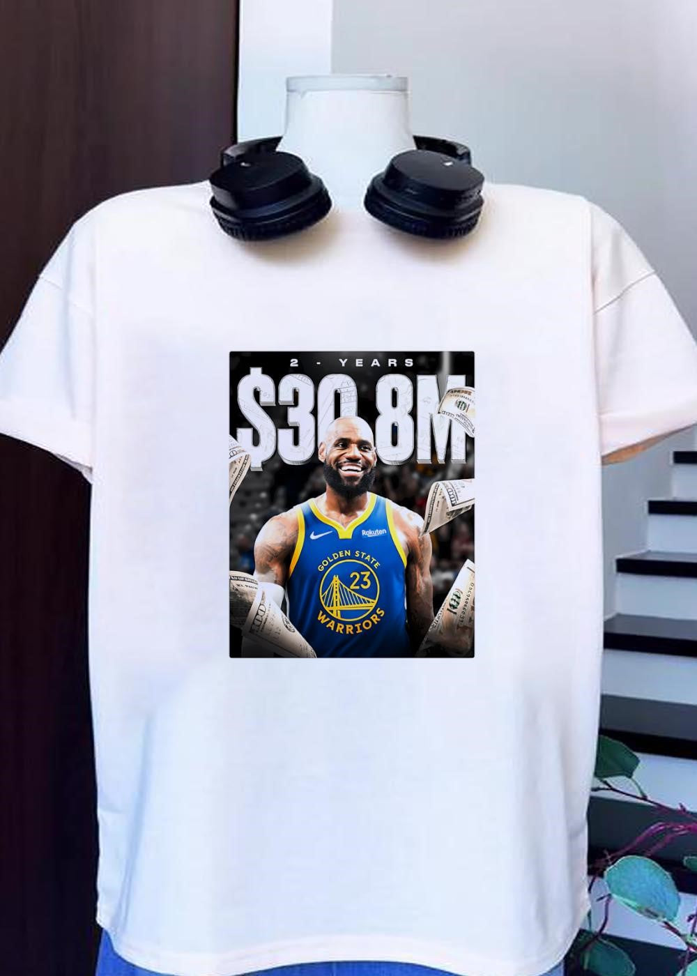 New Contract Deal 2 Years 30 8M Golden State Warriors Shirt