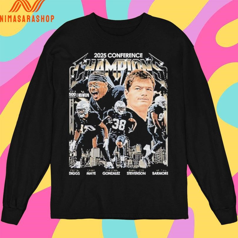 New England Football 2025 Conference Champions Vintage Shirts