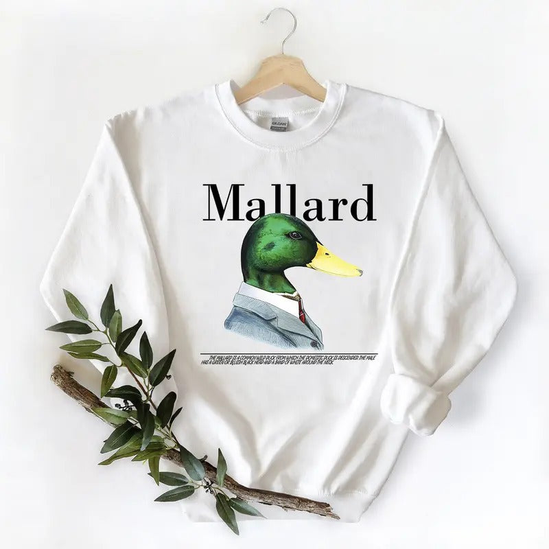 New Funny Mallard Ducks nature graphic Sweatshirt T-shirt Hoodie Unisex gift for Family and Friend | UrbanDripWear.com