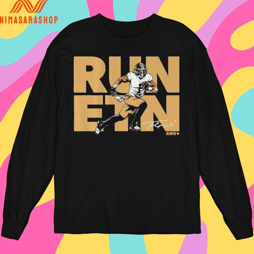 New Orleans Travis Etienne Run Etn Nola Shirts