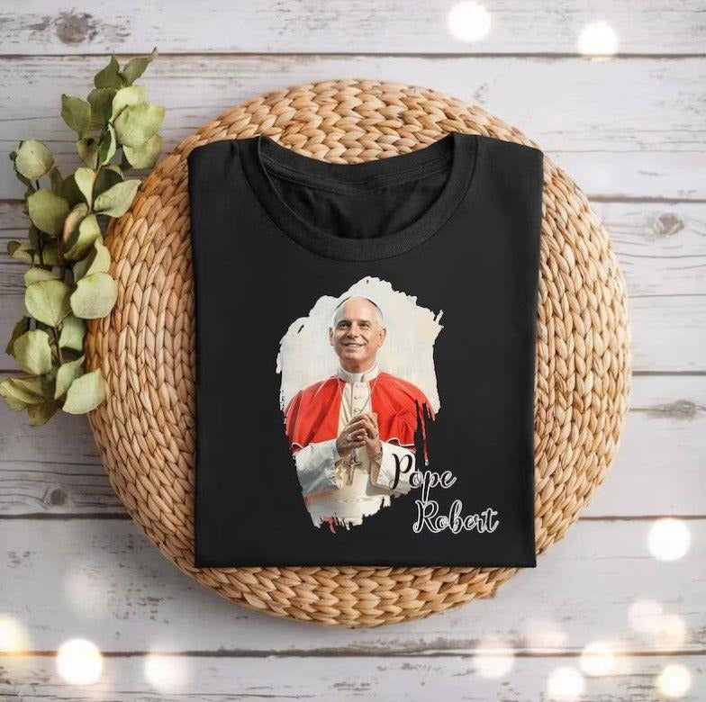 New Pope Robert Prevost Shirt Leo XIV Shirt Pope Robert Shirt Hoodie, Sweatshirt | UrbanDripWear.com