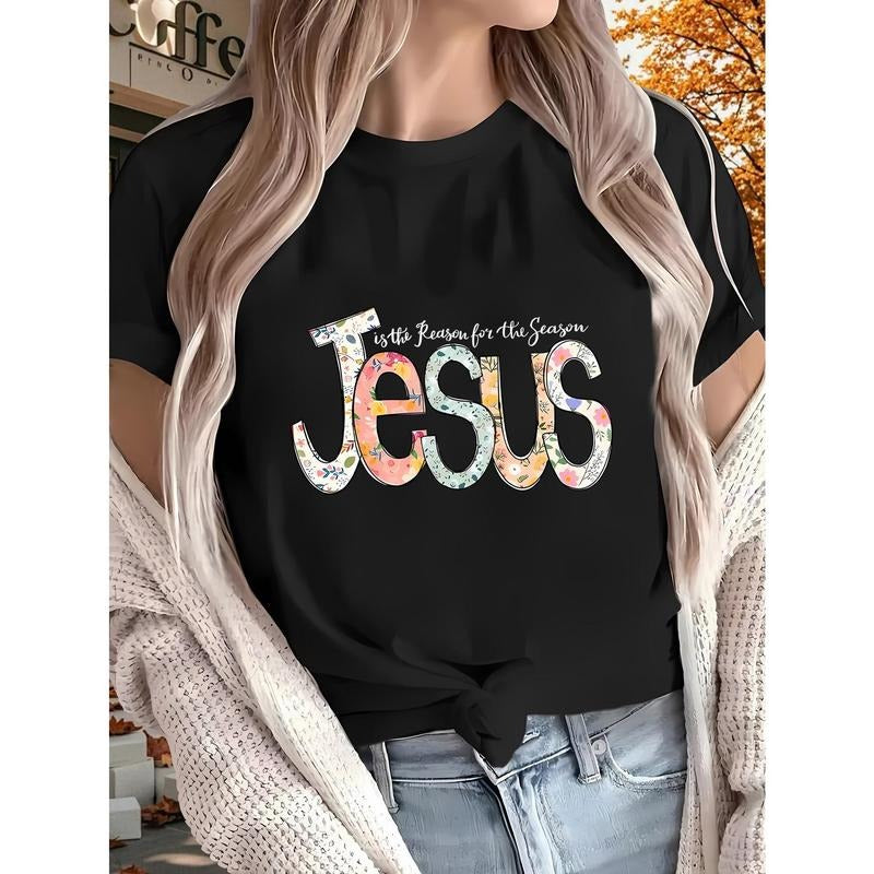 New Women'S Printed T-shirt, Short Sleeves, Four Seasons Can Be Worn for Outdoor, Home, Sports Top Gift style 02 Hoodie,...