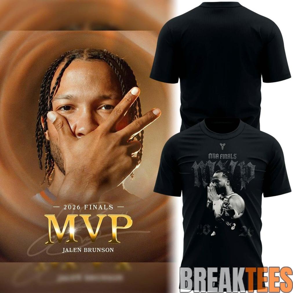 New York Knicks Jalen Brunson 2026 NBA Finals MVP Shirt