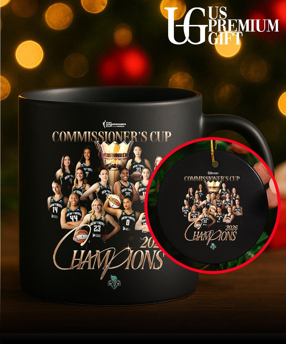 New York Liberty 2026 WNBA Commissioner’s Cup champions shirt