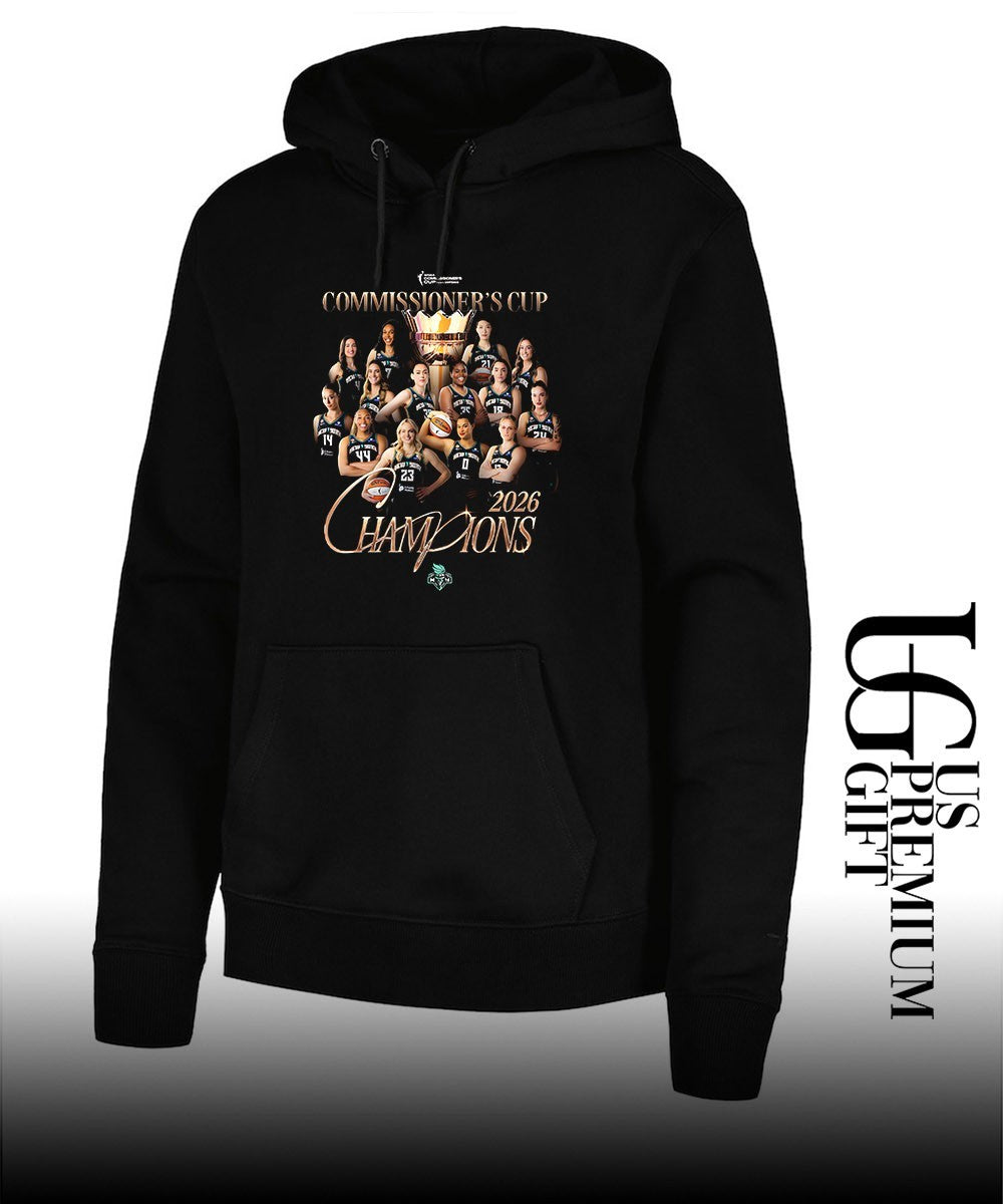 New York Liberty 2026 WNBA Commissioner’s Cup champions shirt