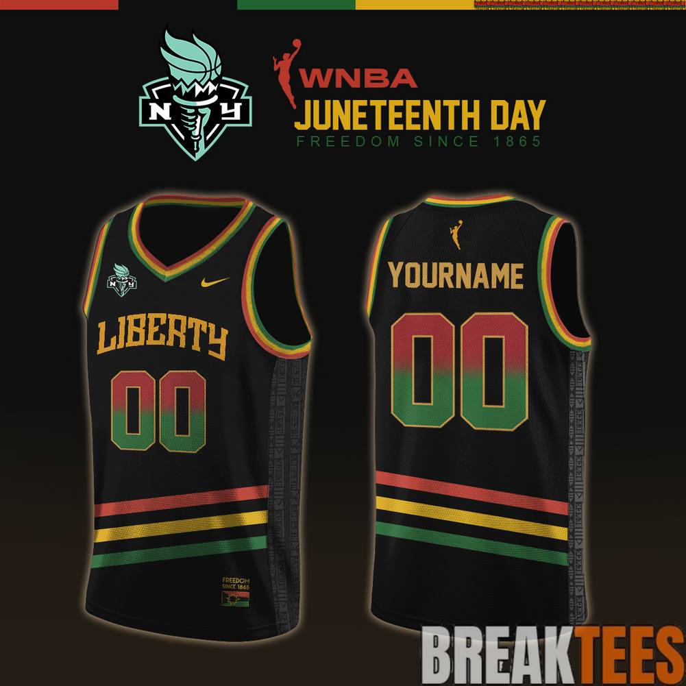 New York Liberty 2026 WNBA x Juneteenth Day Basketball Jersey
