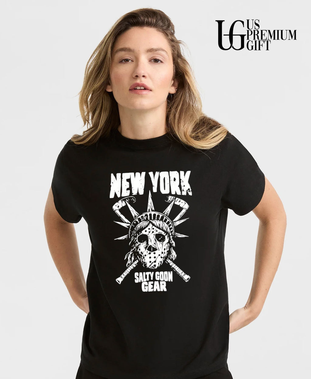 New York Liberty Salty Goon Gear hockey shirt