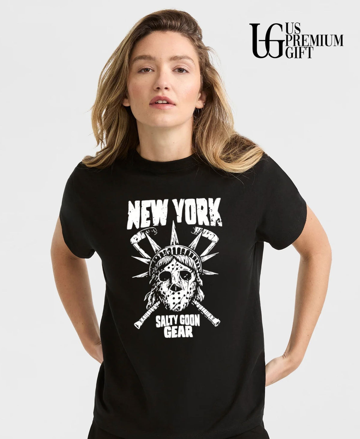 New York Liberty Salty Goon Gear hockey shirt