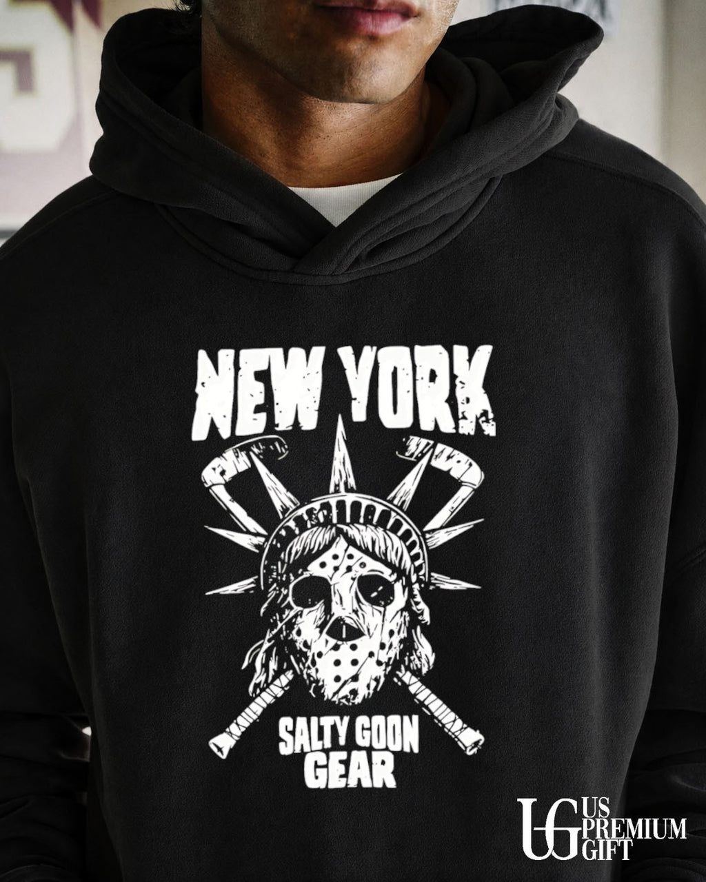 New York Liberty Salty Goon Gear hockey shirt