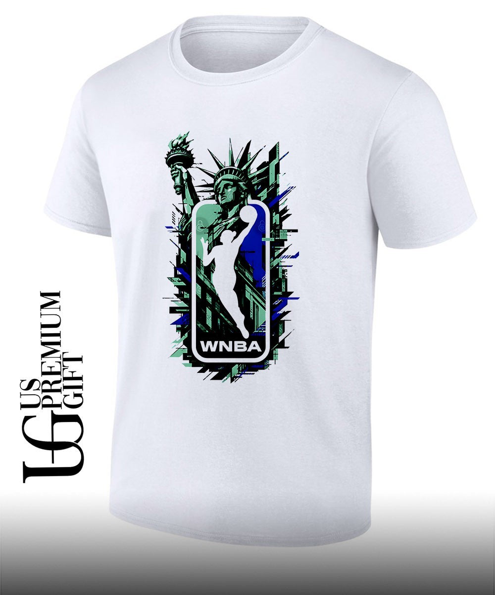 New York Liberty Statue Liberty crown 2026 logo shirt