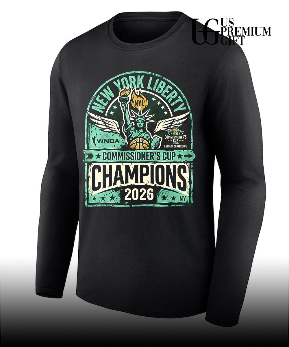 New York Liberty WNBA Commissioner’s Cup Champions 2026 Eastern Conference shirt