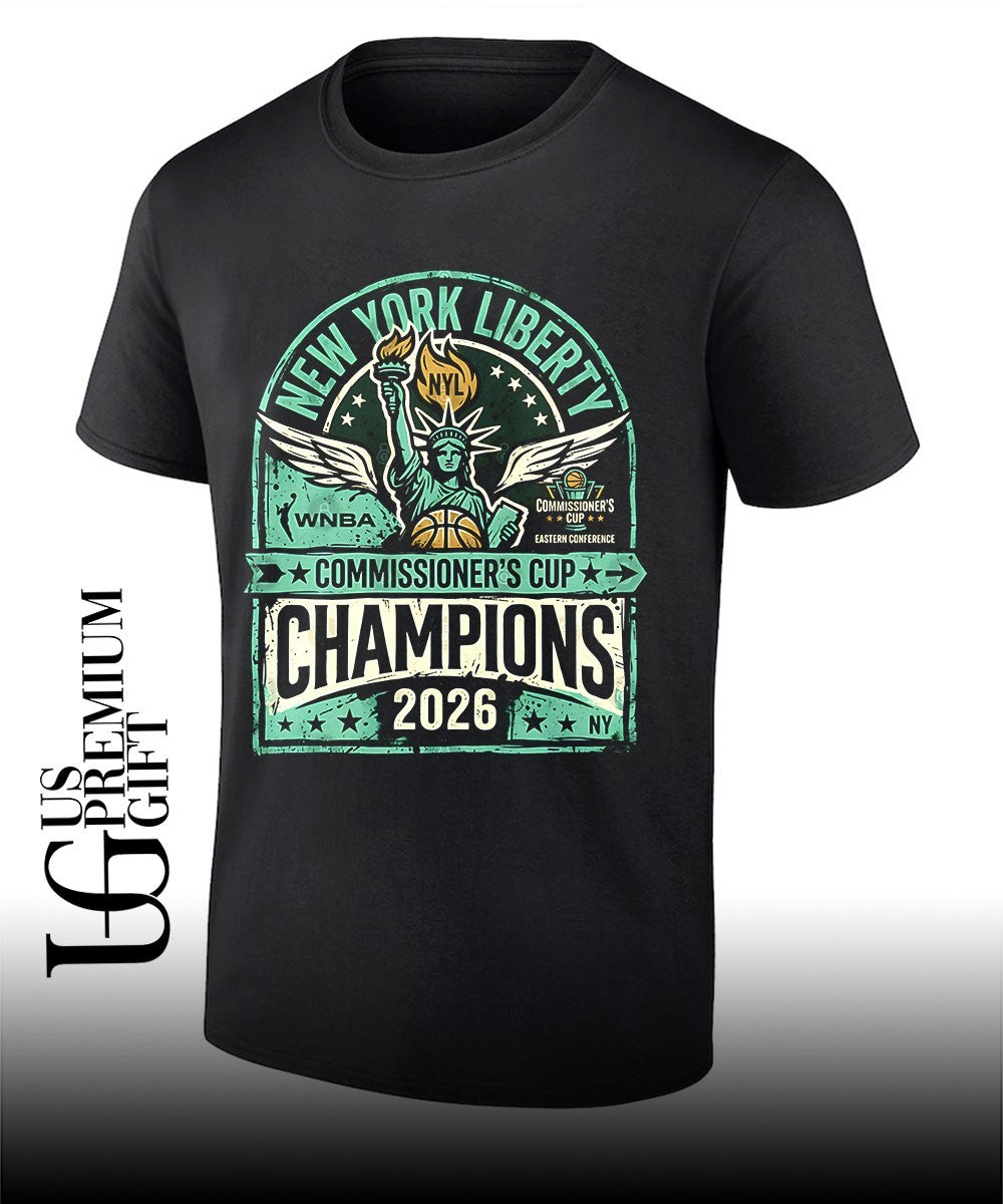 New York Liberty WNBA Commissioner’s Cup Champions 2026 Eastern Conference shirt