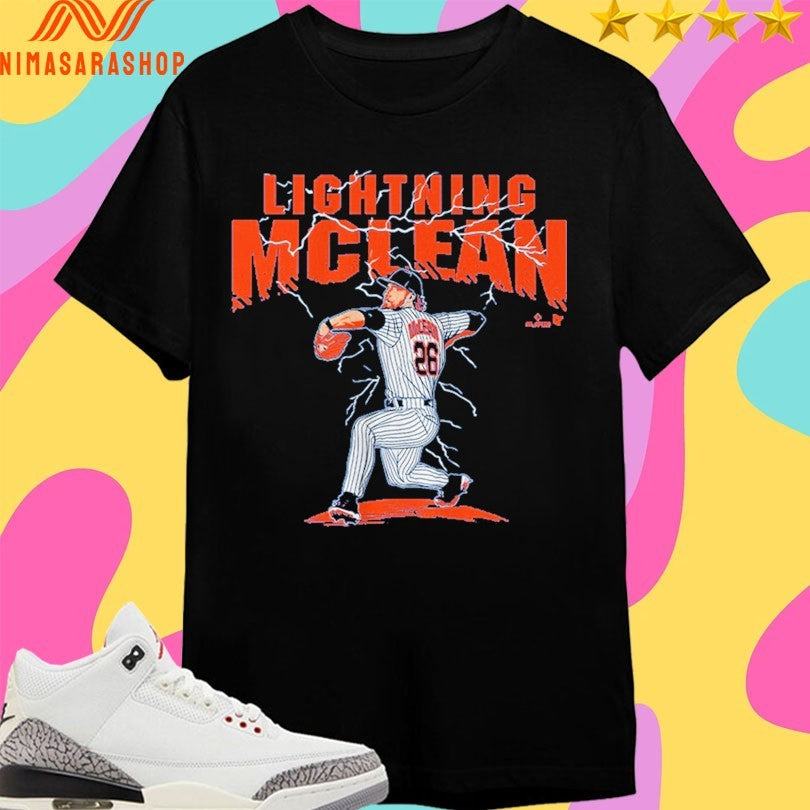 New York Mets Nolan McLean Lightning Shirts