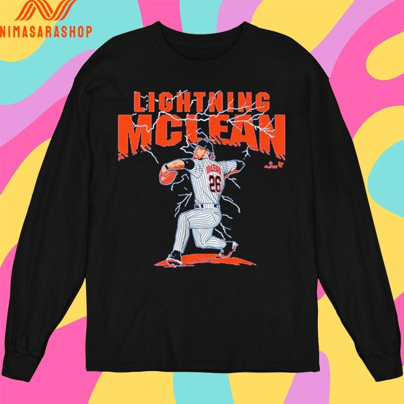 New York Mets Nolan McLean Lightning Shirts