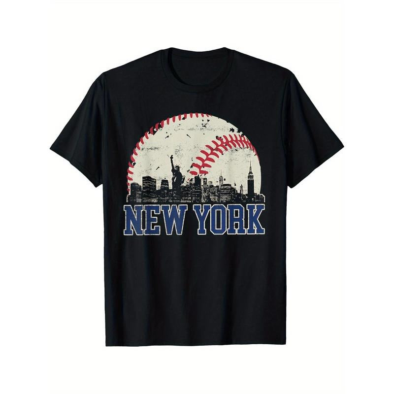 New York Retro Baseball Lover Met At Game Day T-Shirt made in usa Hoodie, Sweatshirt | UrbanDripWear.com