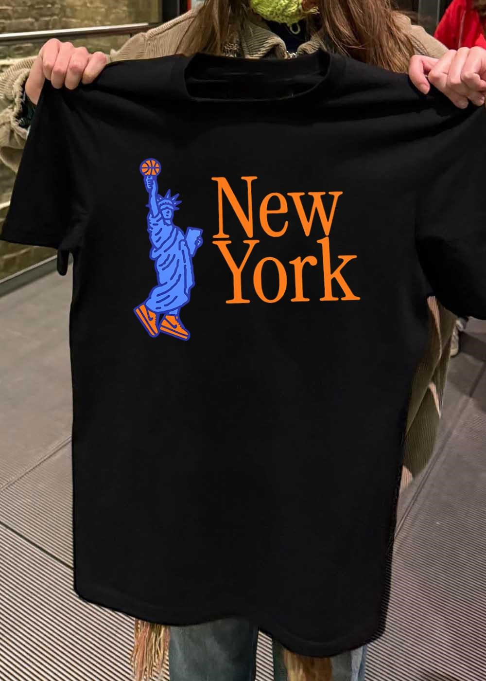 New York Statue Of Liberty Basketball Player shirt