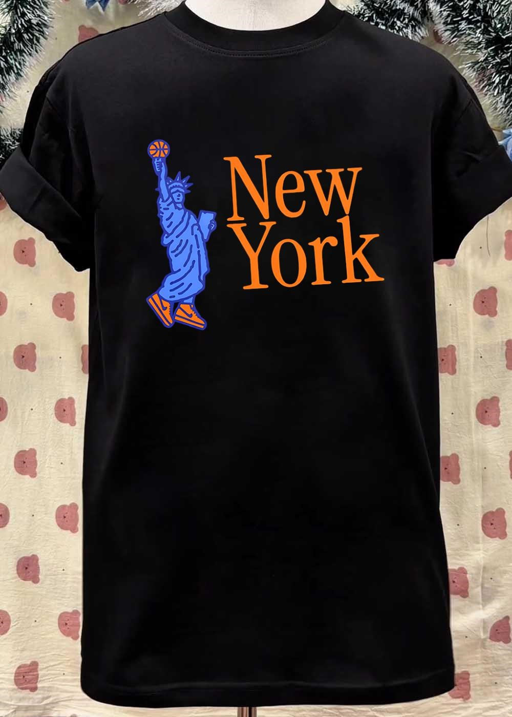 New York Statue Of Liberty Basketball Player shirt