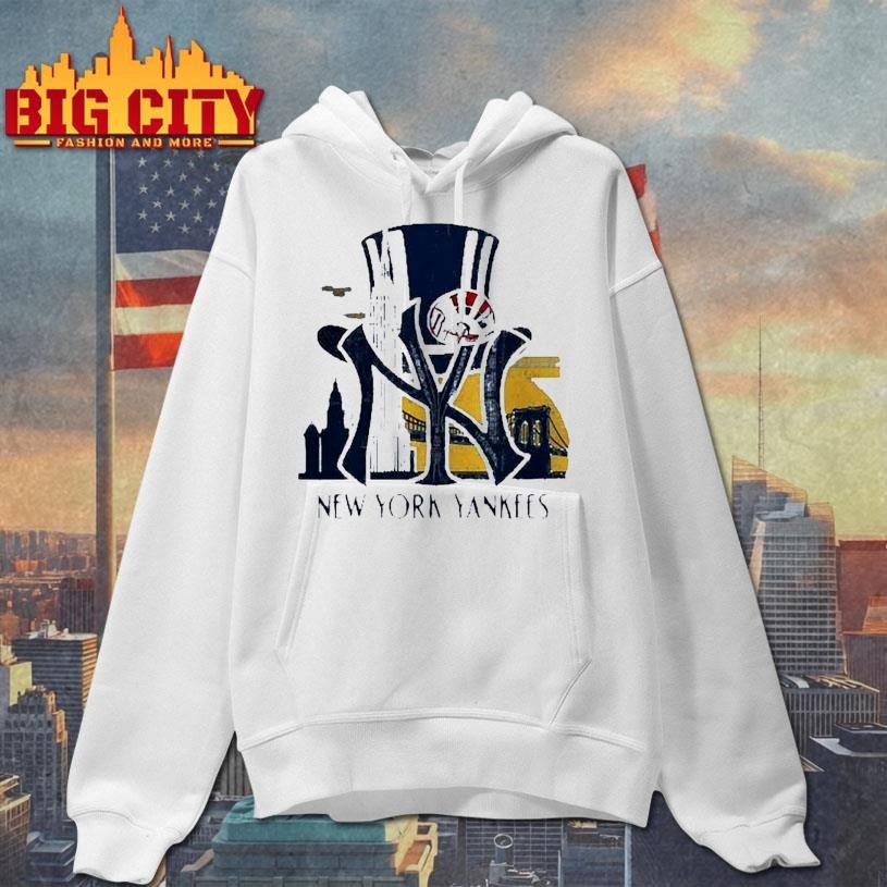 New York Yankees Uncle Sam hat skyline Shirt