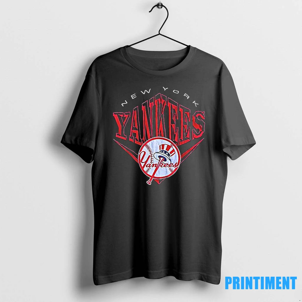 New York Yankees Text And Logo Design Vintage Tshirts Sweater