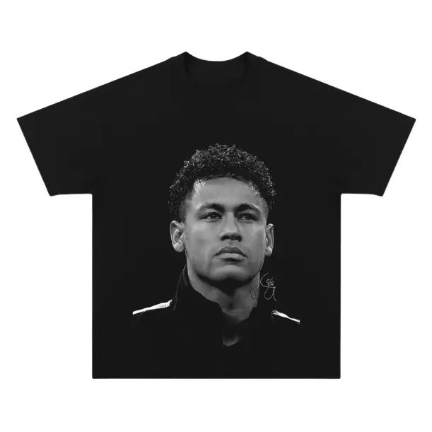 Neymar T-Shirt, Neymar Funny Vintage Graphic Tees, Unisex Soccer Shirt, Sport Merch, Gift For Fan, Cotton comfort...
