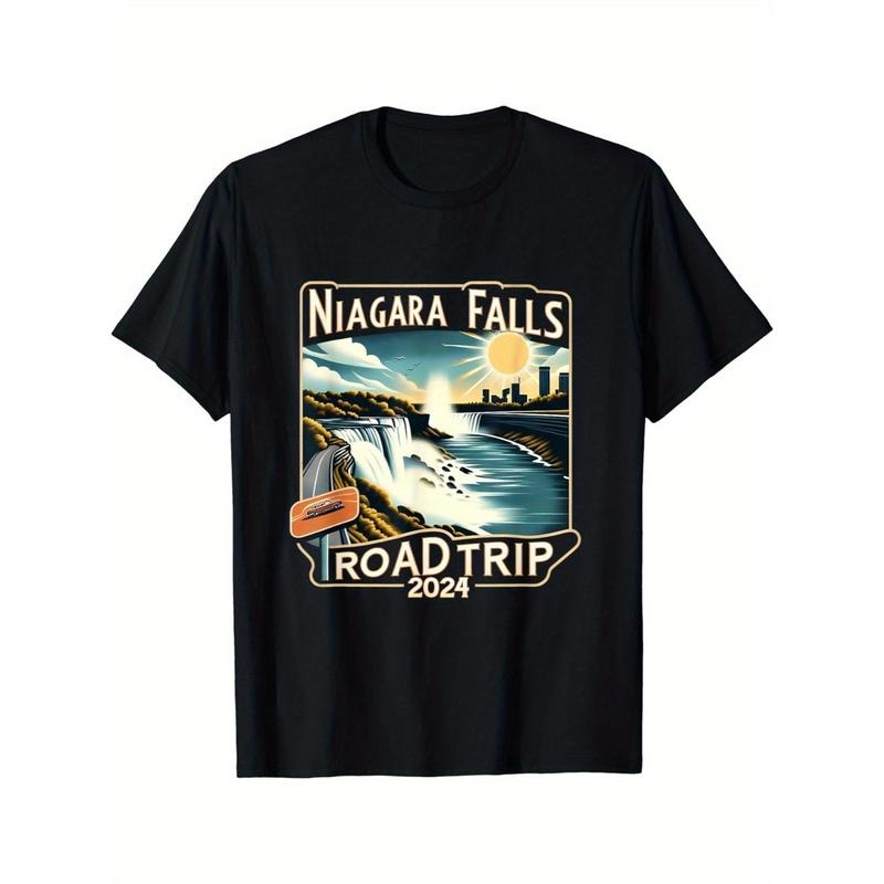 Niagara Falls 2024 Family Summer Vacation Travel T-Shirt Made in USA Hoodie, Sweatshirt | UrbanDripWear.com