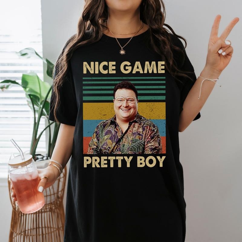Nice Game Pretty Boy Newman Lovers Tee Seinfeld Movie Vintage Shirt Hoodie, Sweatshirt | UrbanDripWear.com
