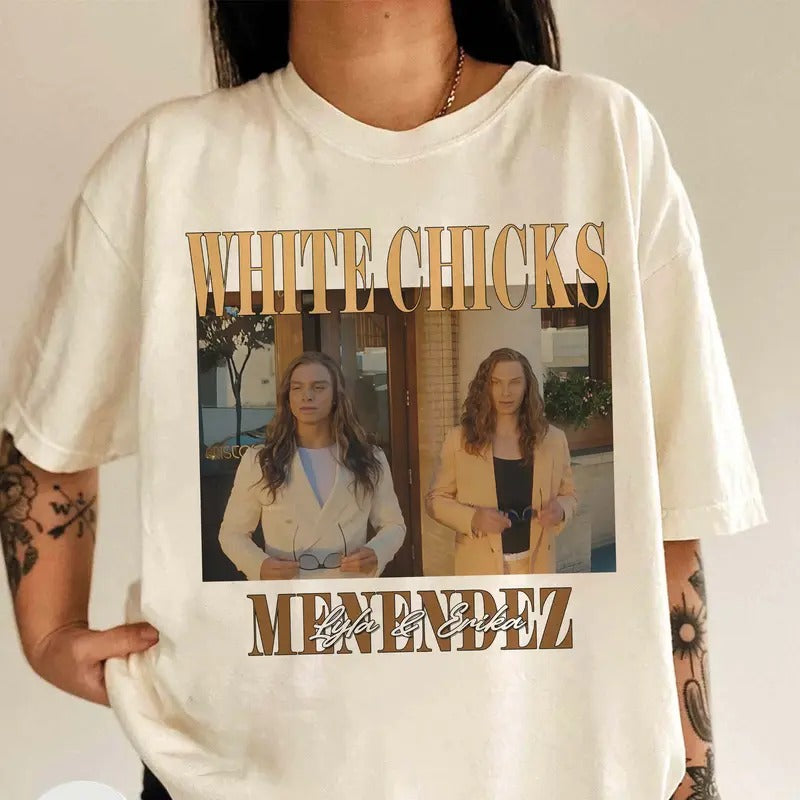 Nicholas and Cooper Monsters Comfort Colors T-shirt, Lyle and Erik Menendez Unisex Tops For Men- For Women, Y2K 90s Retro...