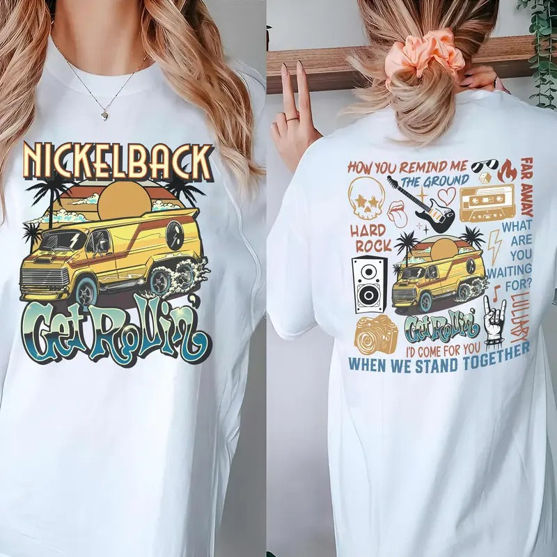 Nickelback Upcoming Tour 2024 Tshirt, Sweatshirt, Hoodie | UrbanDripWear.com