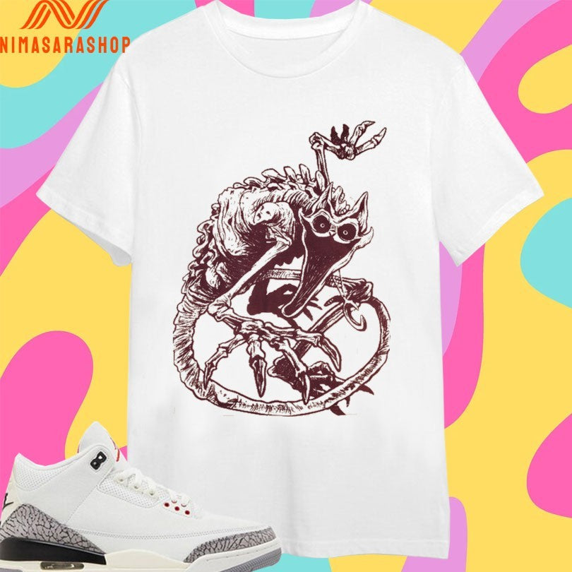 Nightmare Catnap Oversize Print Shirts